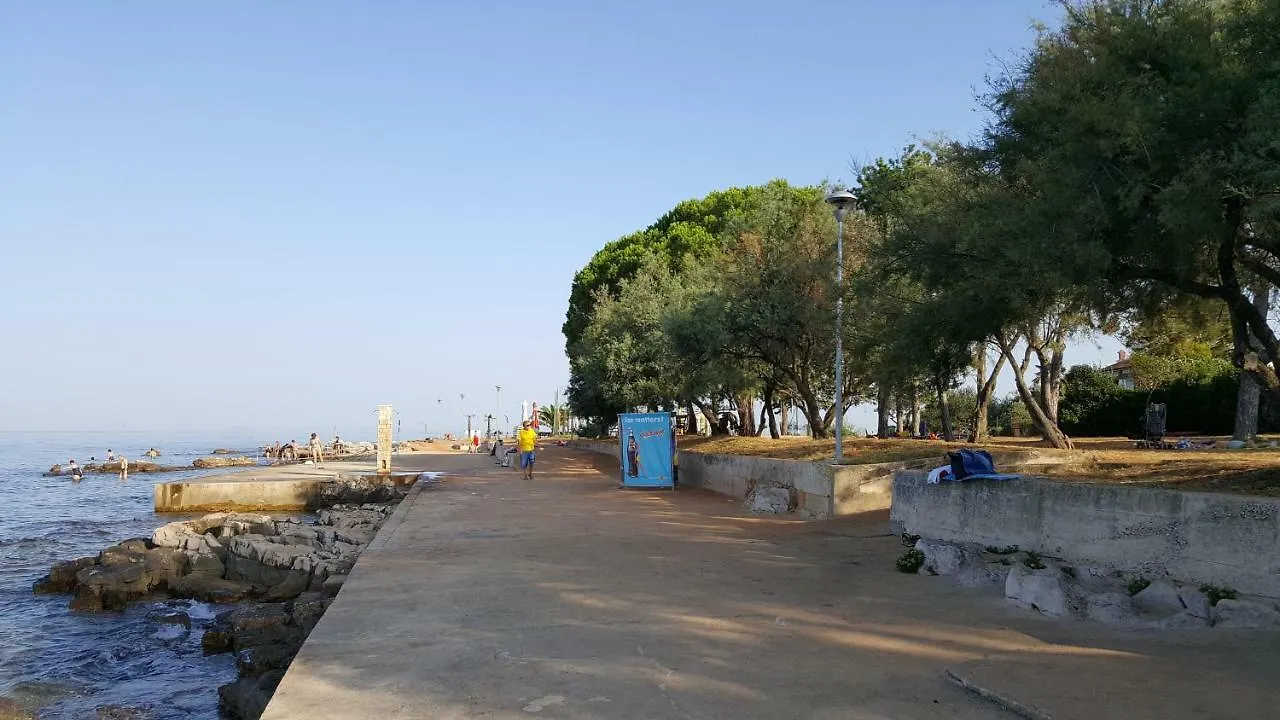 Apartmán Beachfront Studio Palma Umag Chorvatsko